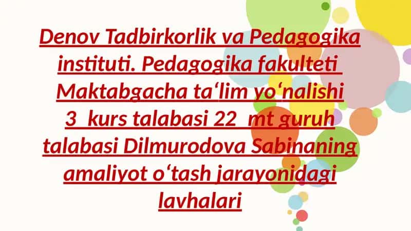 Denov Tadbirkorlik va Pedagogika Instituti 1
