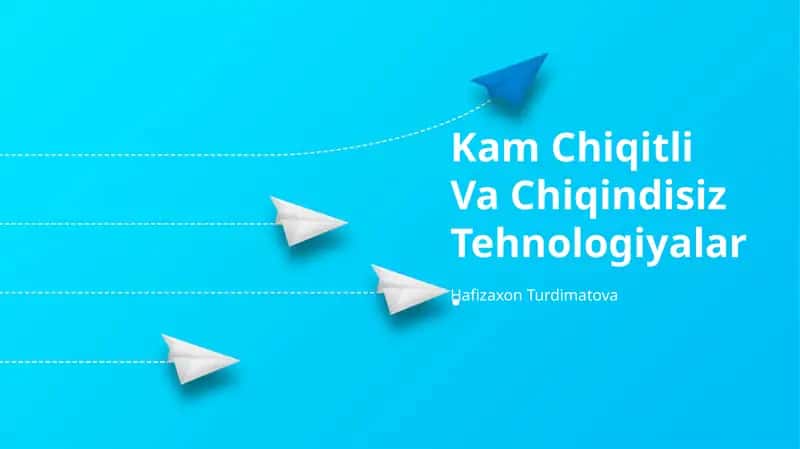 IoT va Simsiz Texnologiyalar 1