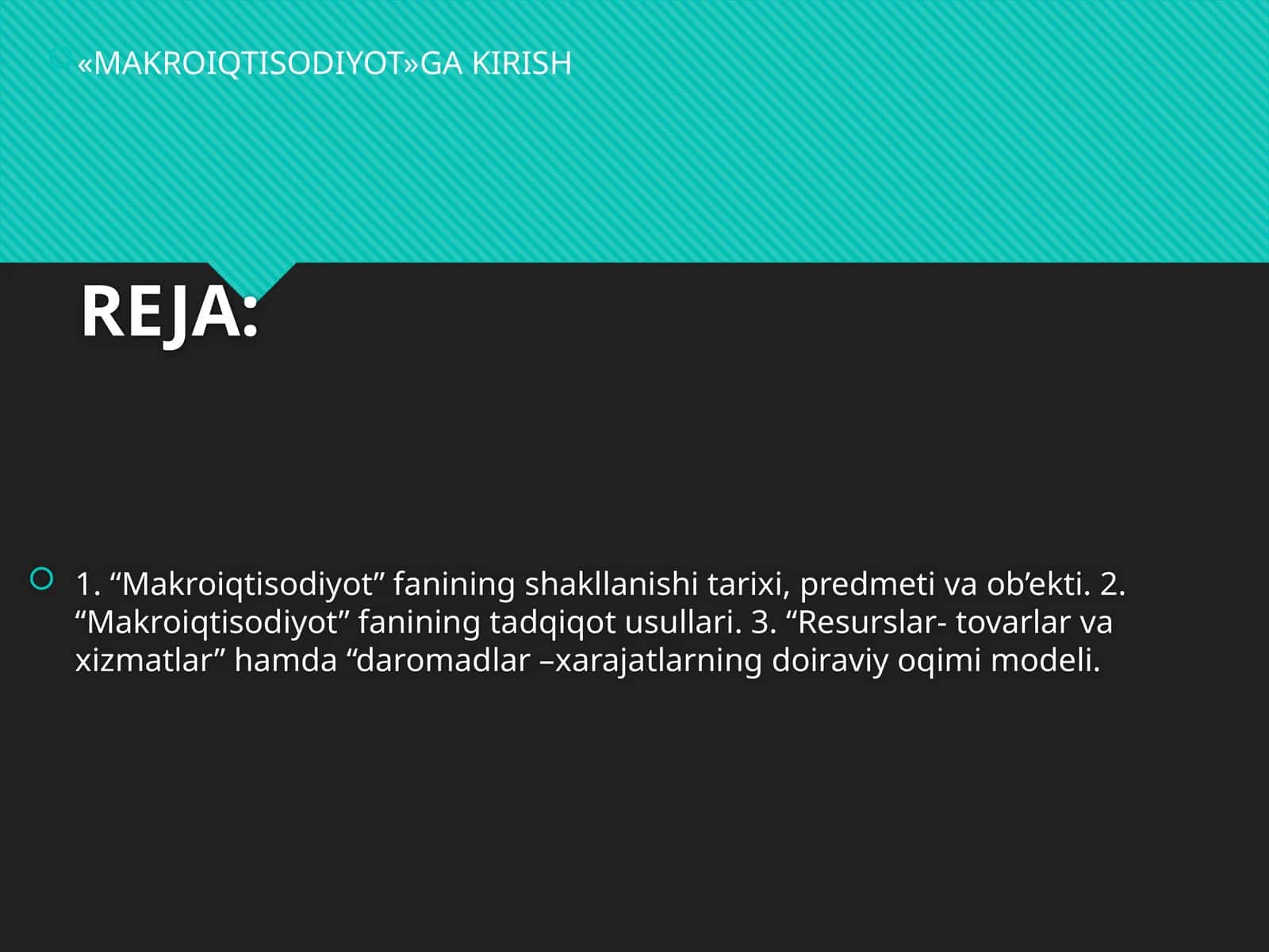MAKROIQTISODIYOT 1