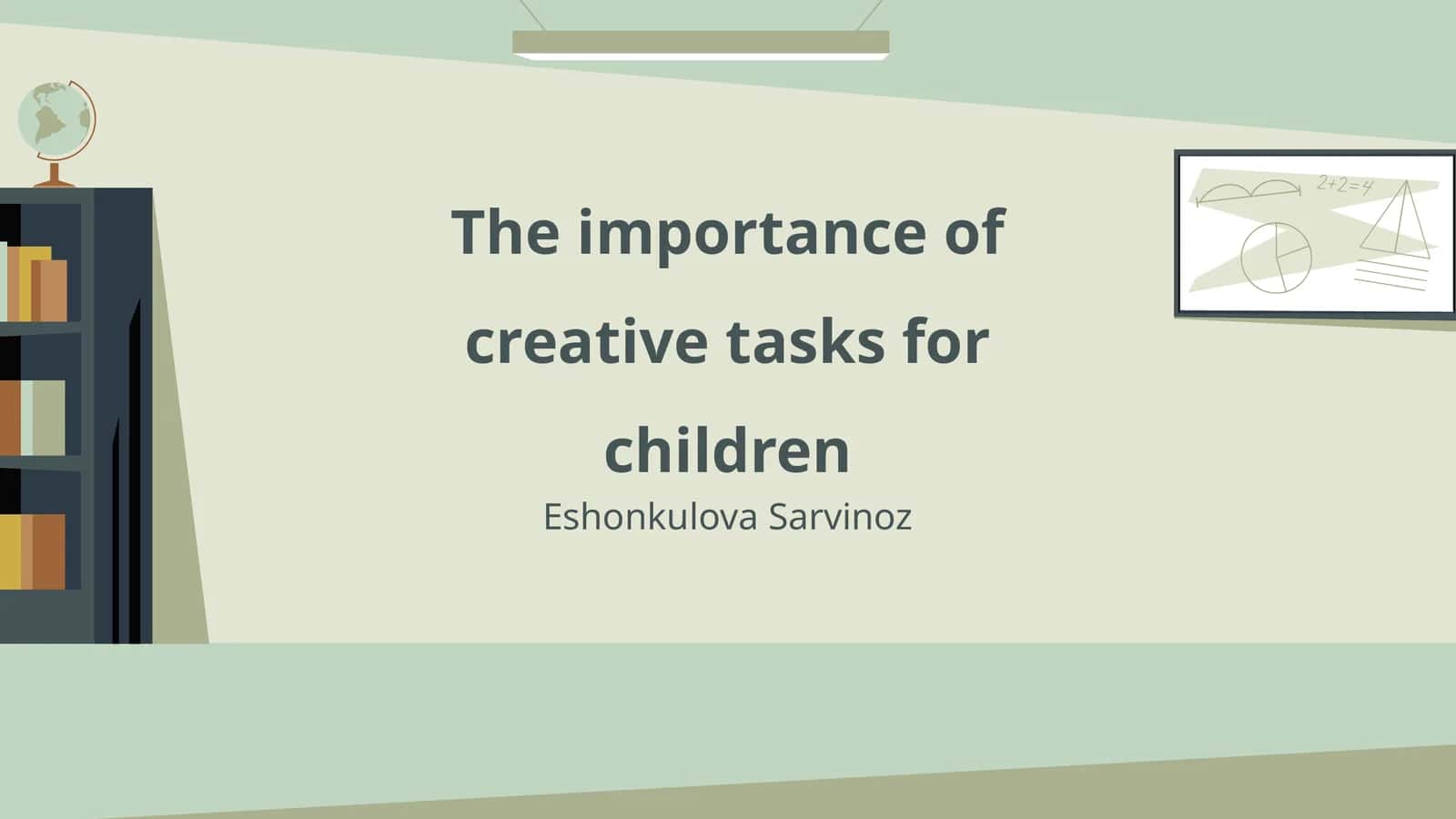 The importance of creative tasks for children 1