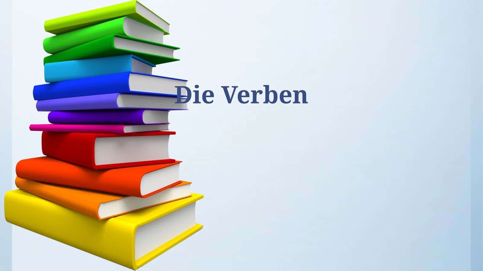 Die Verben 1