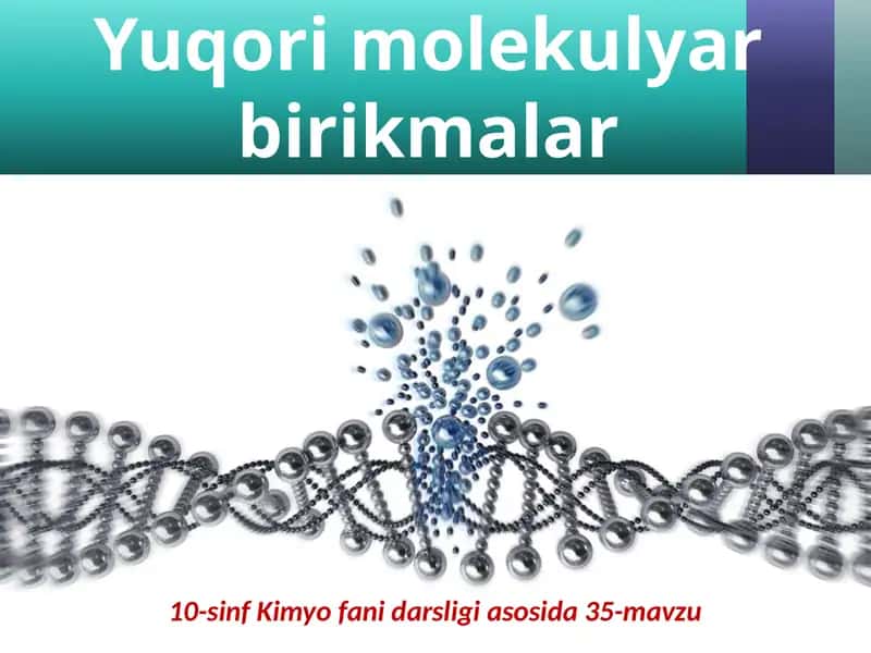 Yuqorimolekulyarbirikmalar 1