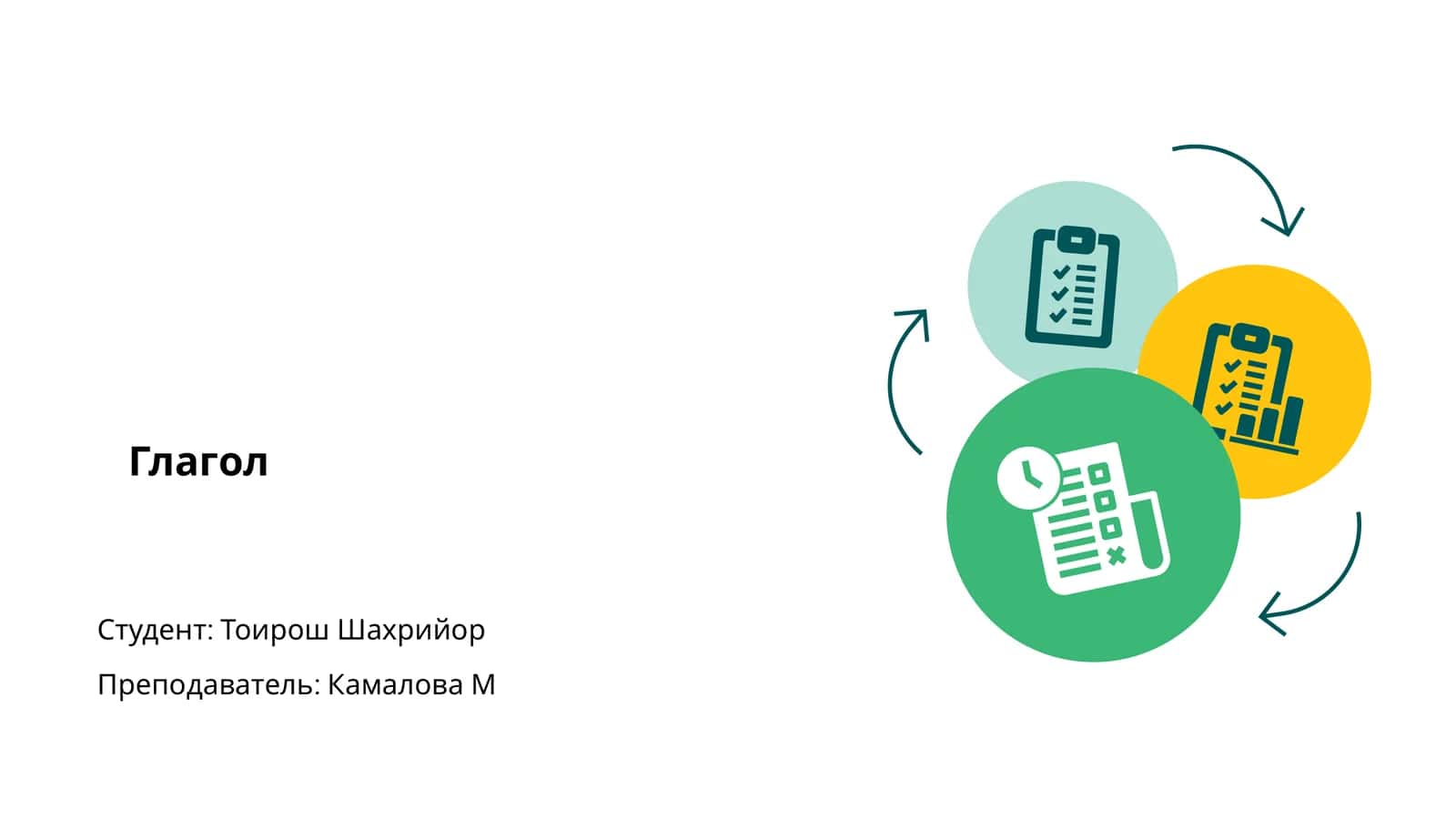 Глагол 1