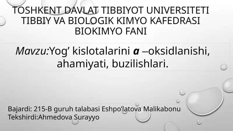 Biokimyofani 1