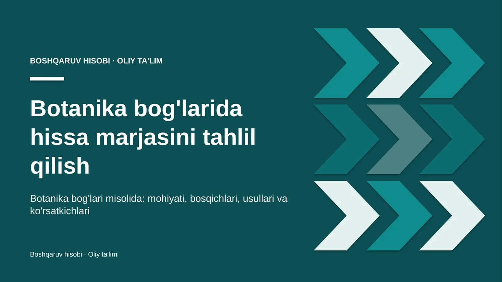 Botanika bog'larida hissa marjasini tahlil qilish 1