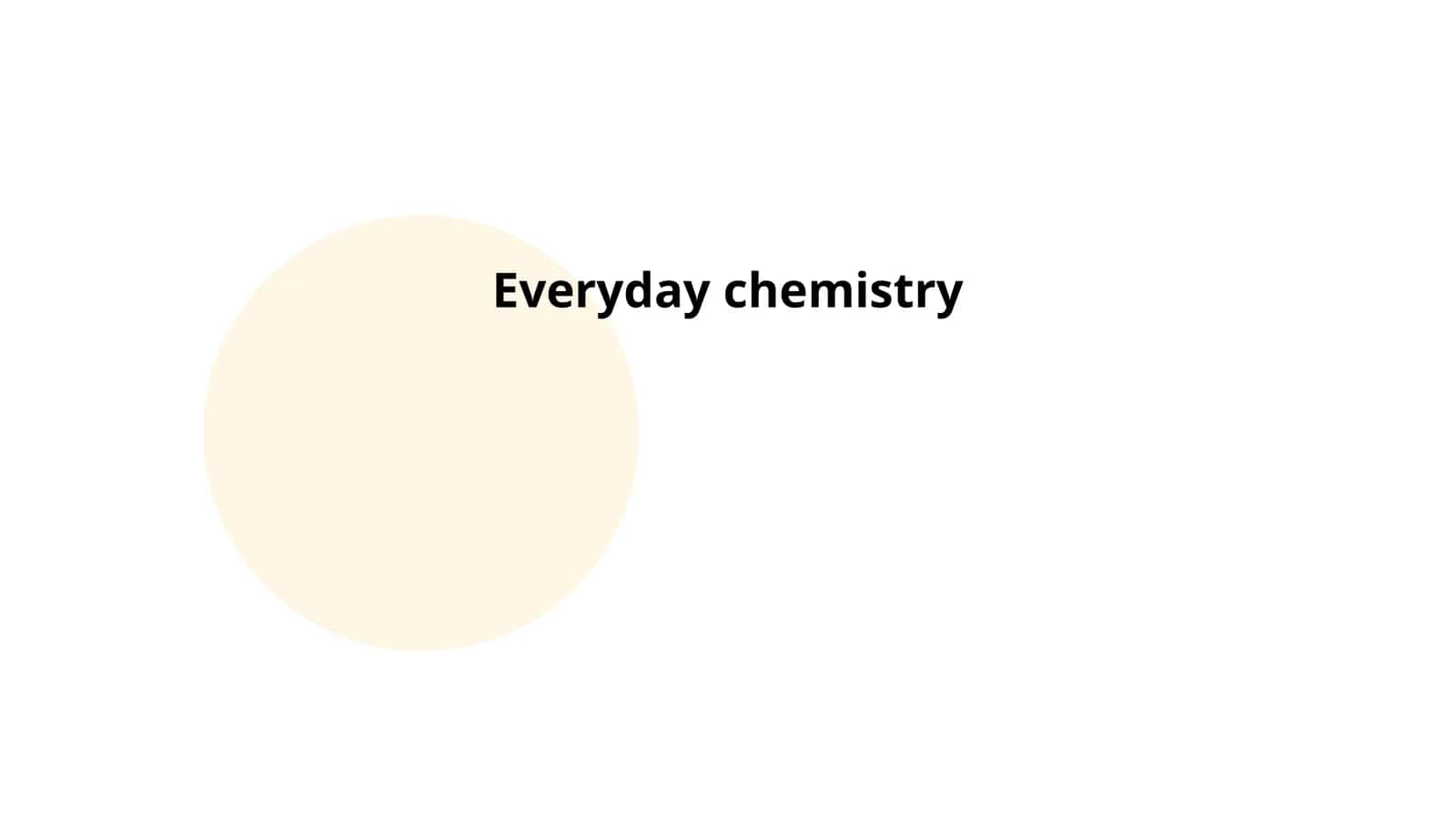 Everyday chemistry 1