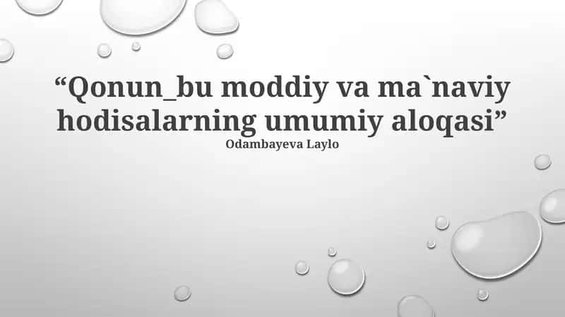 Huquqning Muhoyati Ijtimoiy Munosabatlarni Tartibga Solish 1