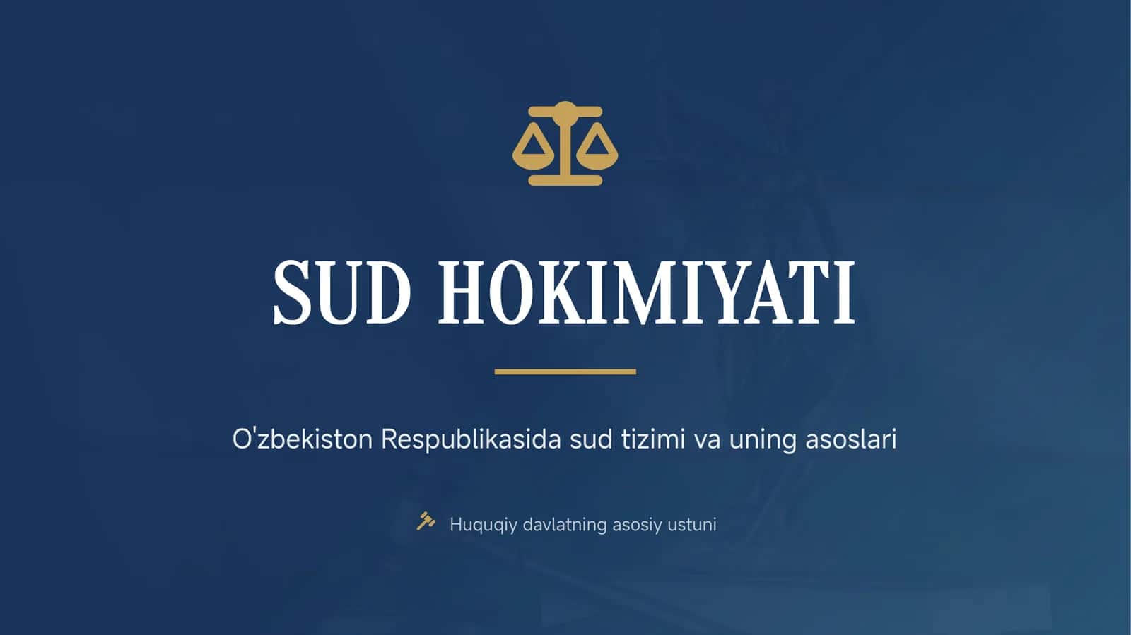 SUD HOKIMIYATI 1