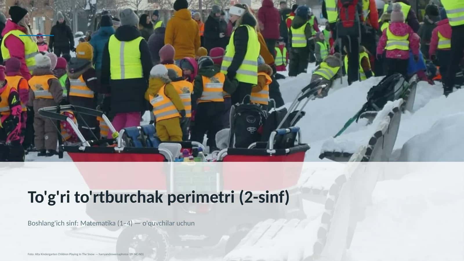 To'g'ri to'rtburchak perimetri (2-sinf) 1