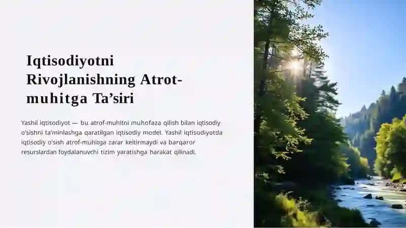 Yashili iqtisodiyot