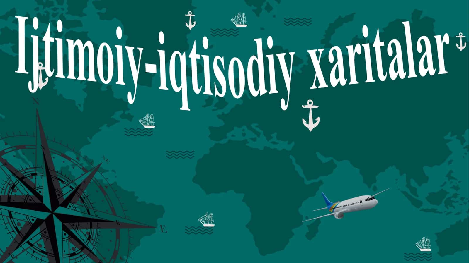Ijtimoiy-iqtisodiy xaritalar 1