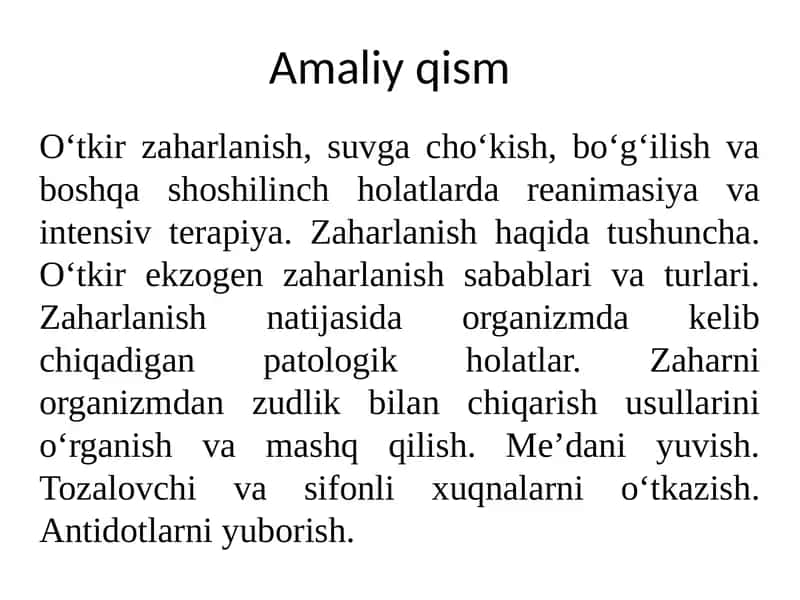 Amaliy ishlar 1