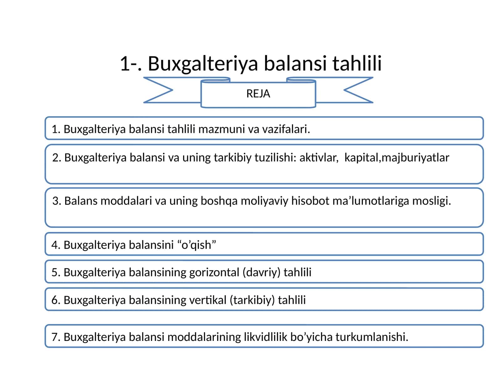 Buxgalteriya balansi tahlili 1