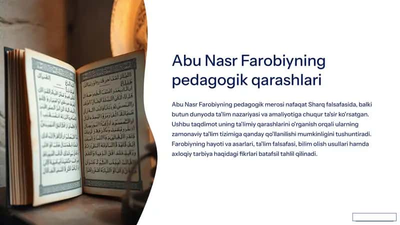 Abu Nasr Farobiyning pedagogik qarashlari 1