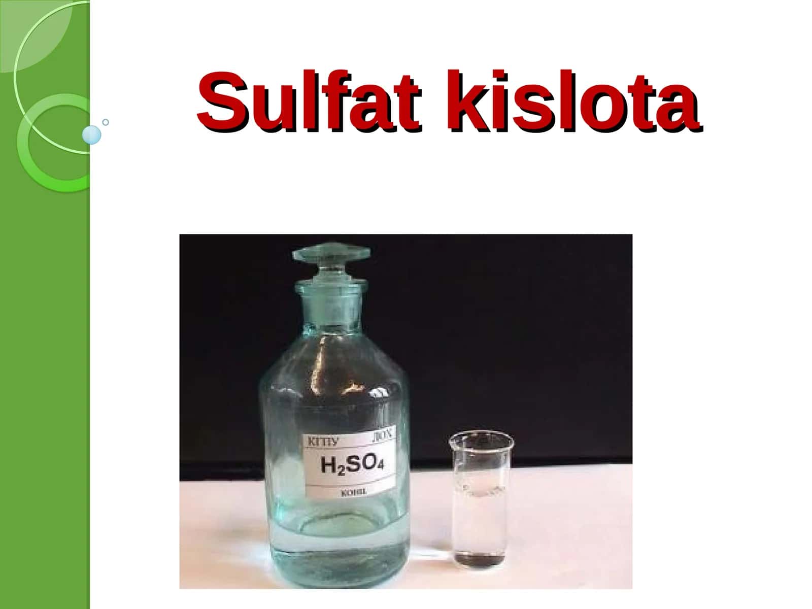 Sulfat kislota 1