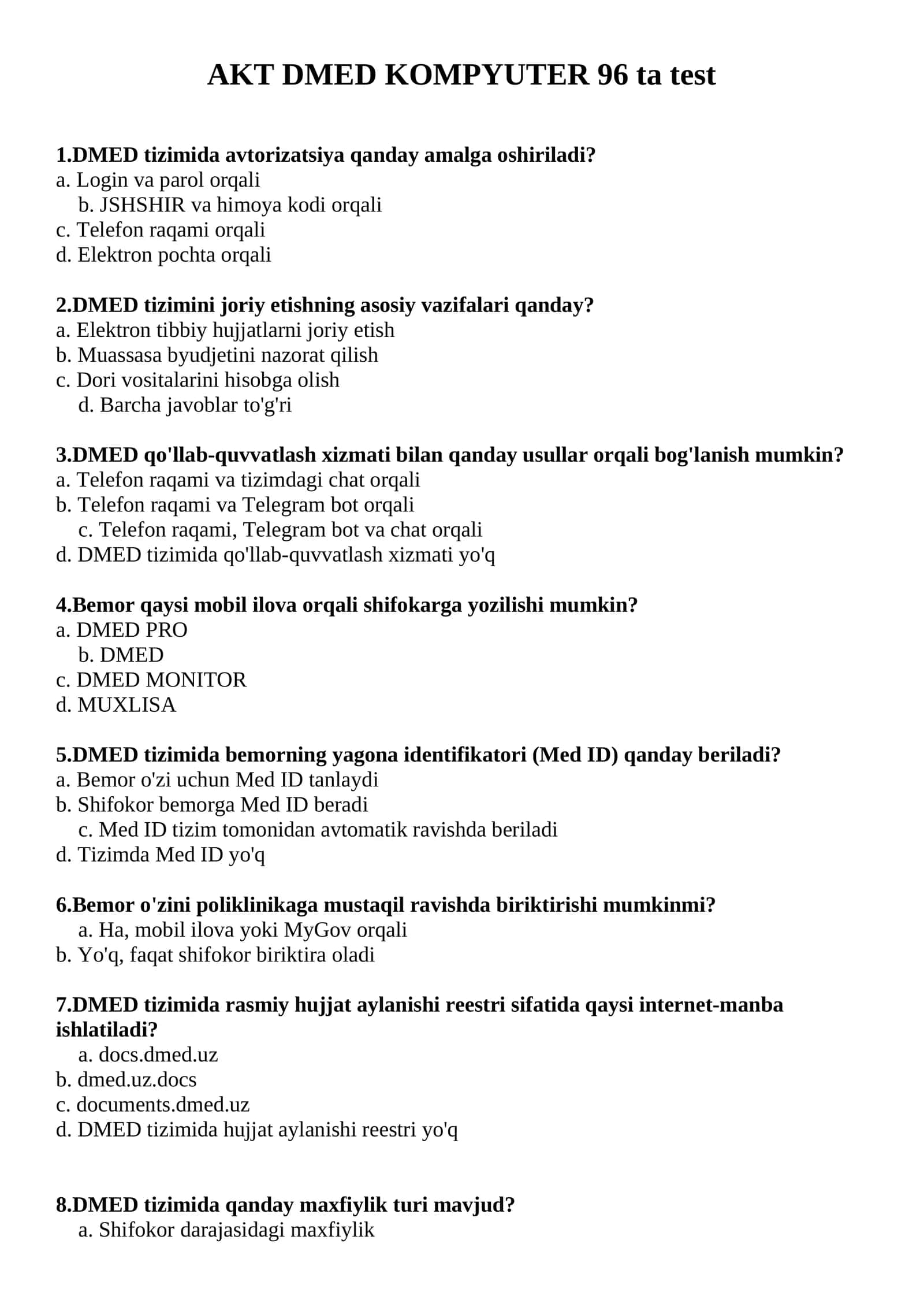 AKT DMED KOMPYUTER 96 ta test 1