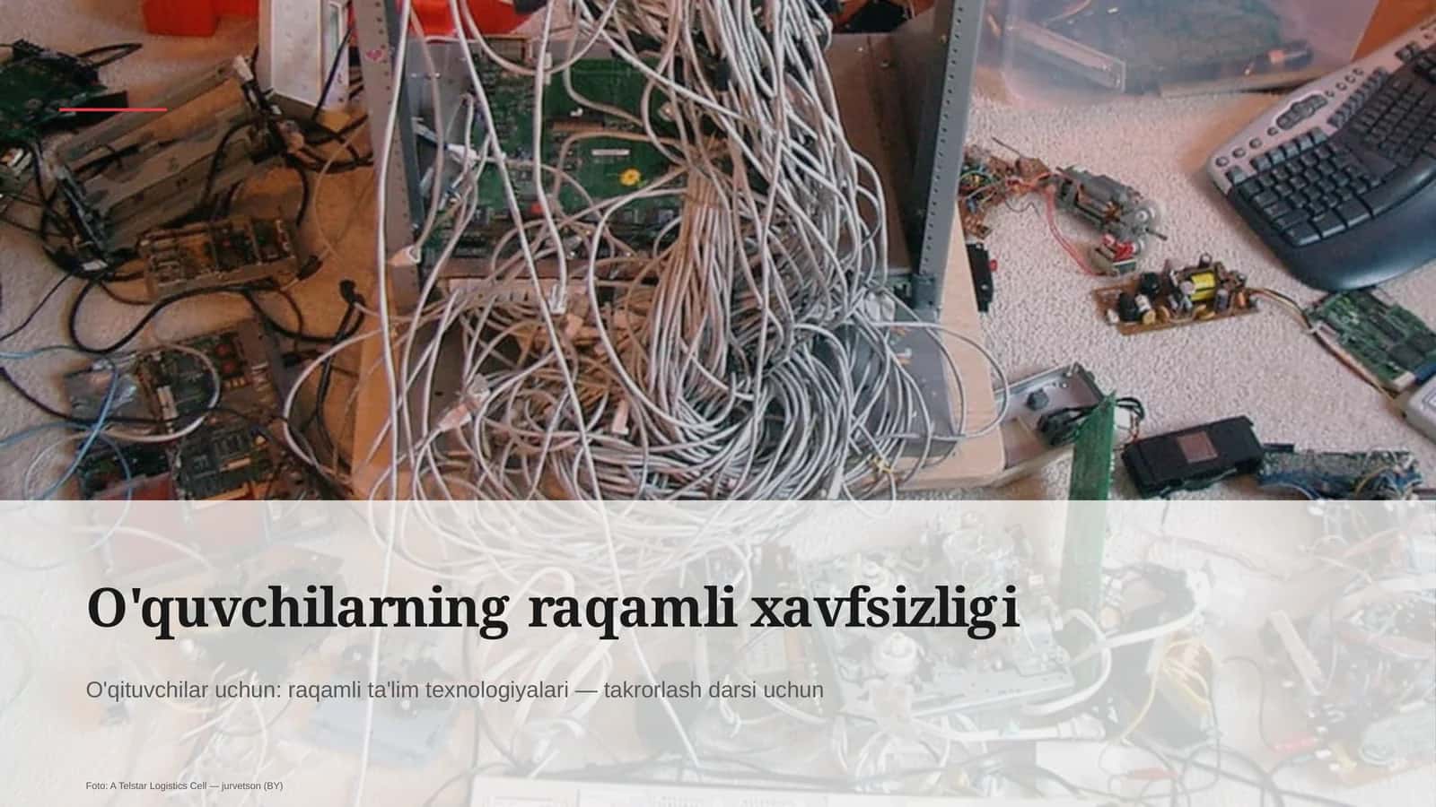 O'quvchilarning raqamli xavfsizligi 1