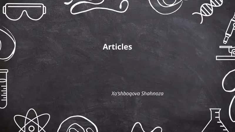 Articles 1