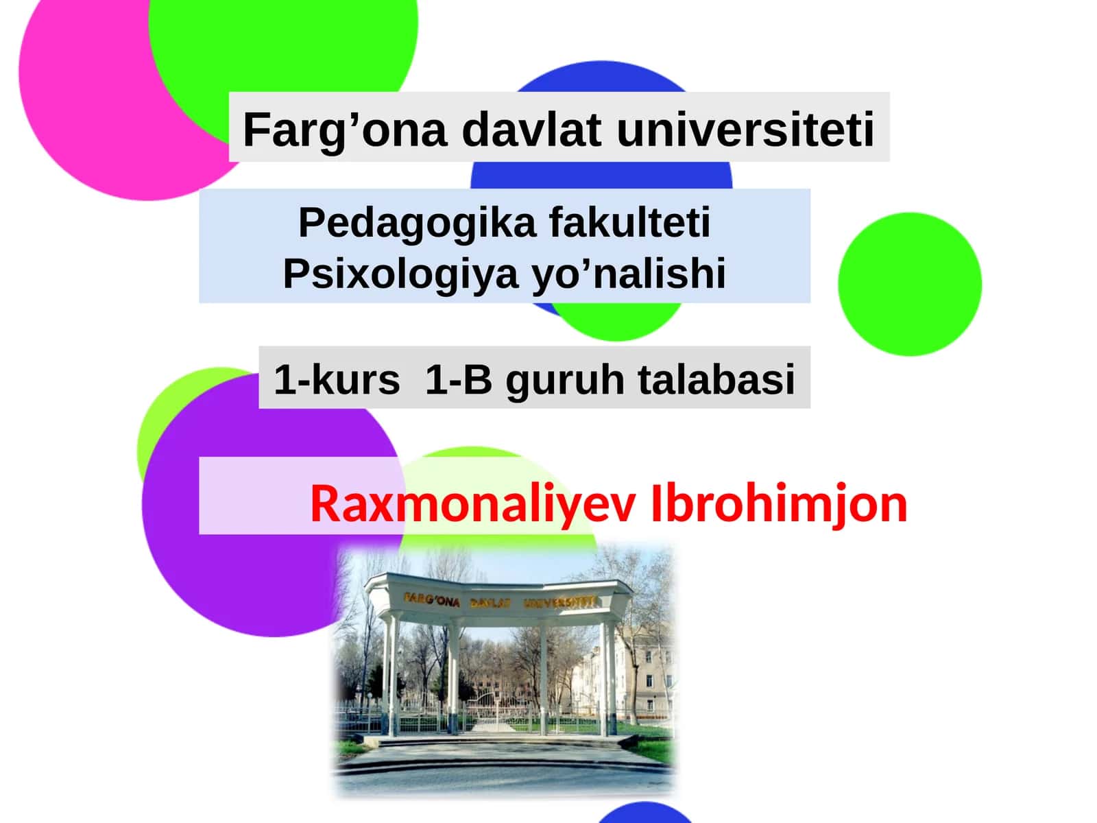 Yerda hayotni paydo bo’lishi 1
