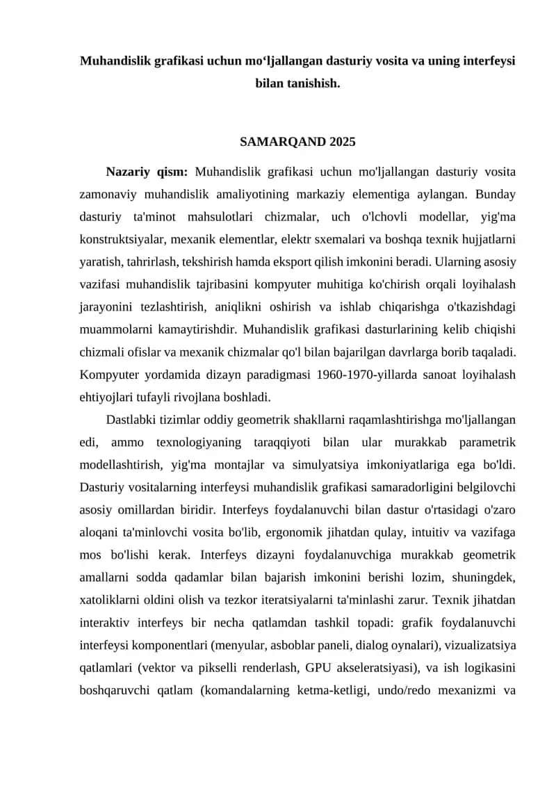 Obyektlar orasidagi burchaklarni o‘lchash | Autocad dasturini bepul o'rnatish 1