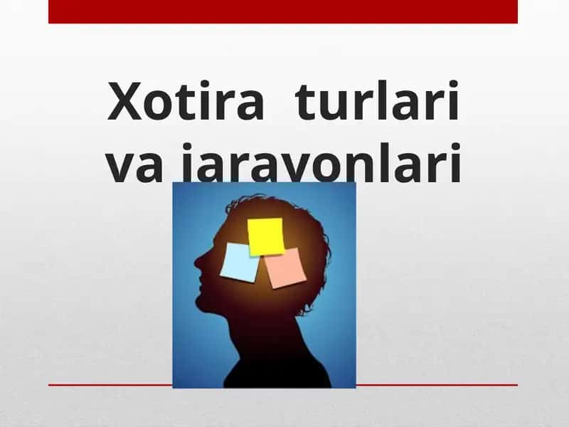 Xotiraturlarivajarayonlari 1
