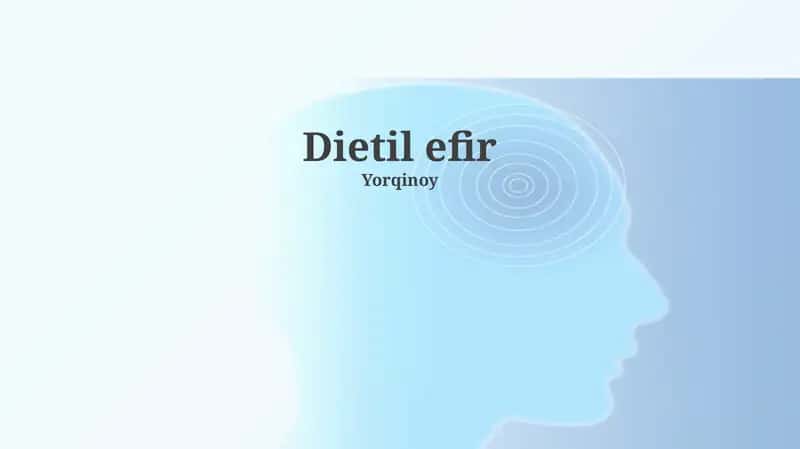 Dietil Efir 1