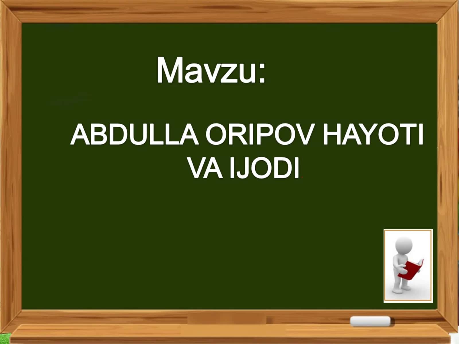 Yangi mavzu bayoni 1
