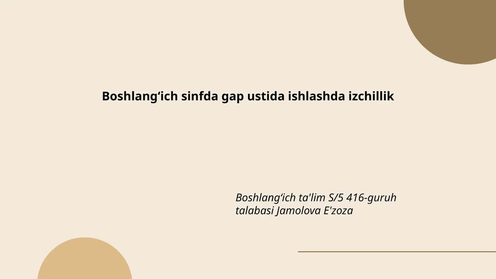 Gapning tarkibiy qismlari 1