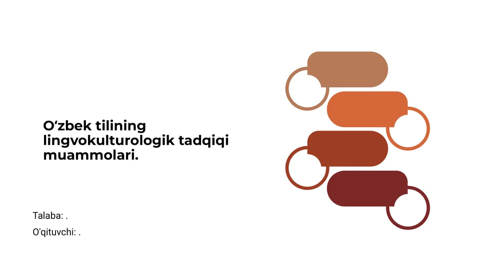 Oʻzbek tilining lingvokulturologik tadqiqi muammolari 1