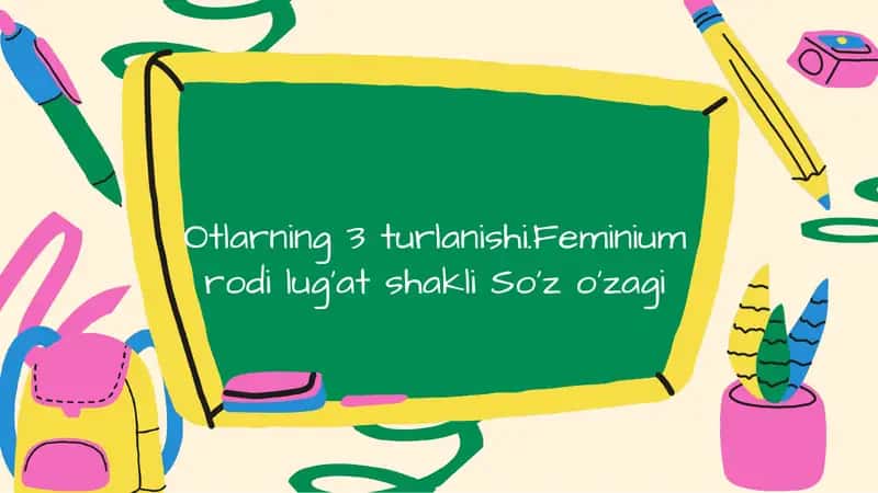 Otlarning Turlanishi: Kirish 1