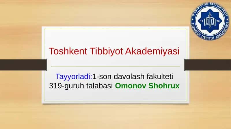 Qorinning yuza va chuqur palpatsiyasi 1
