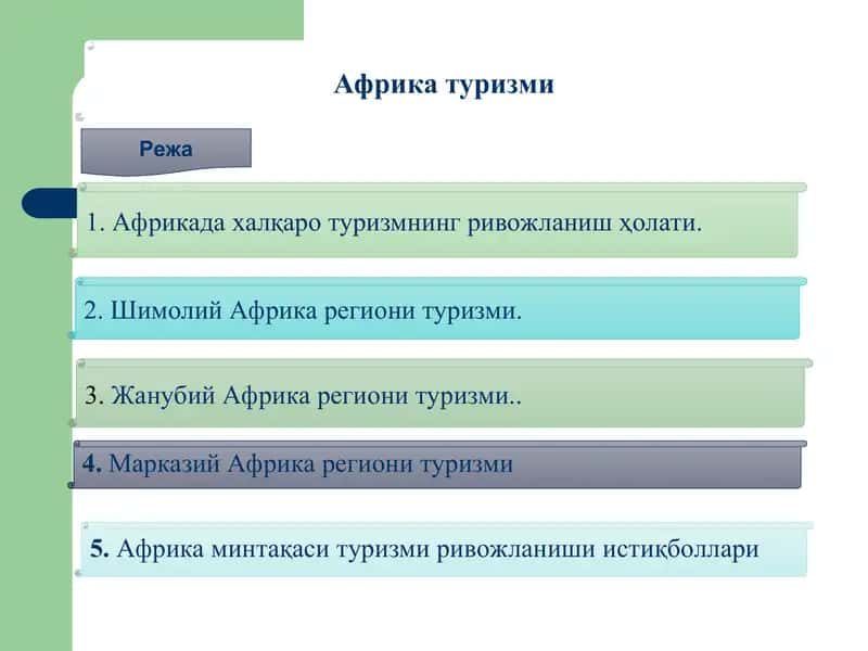 Африка туризми 1