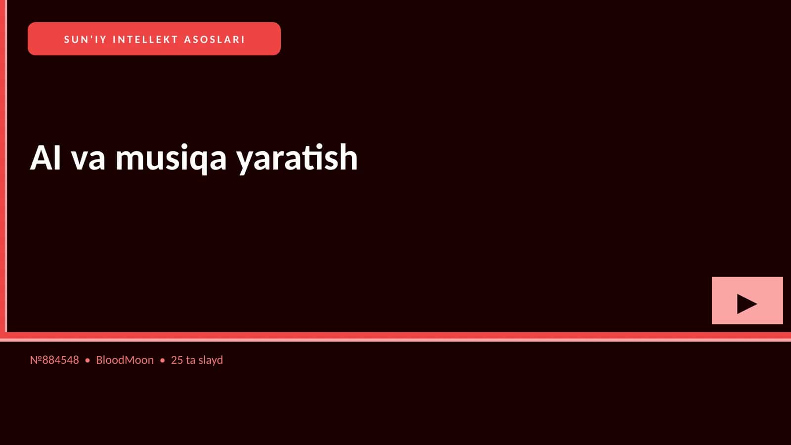 SUN'IY INTELLEKT ASOSLARI 1
