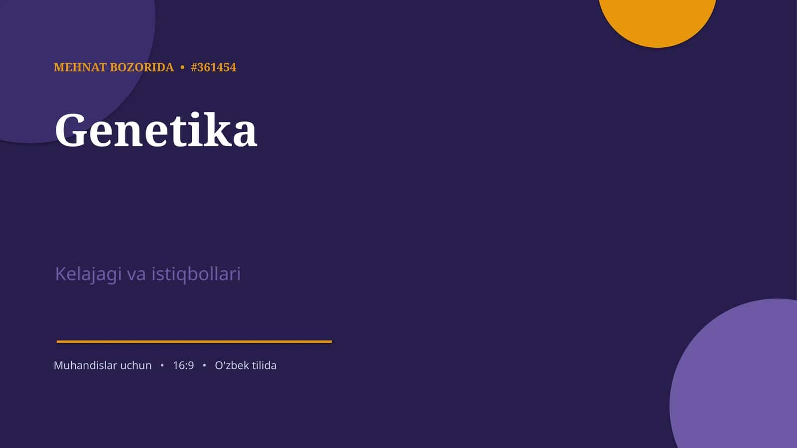 Genetika 1