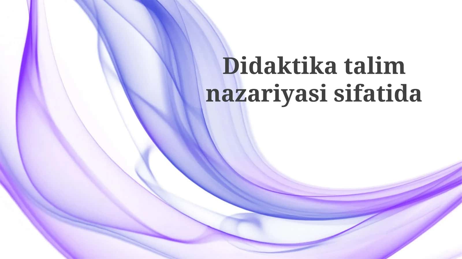 Zamonaviy Didaktikaning Muammolari va Yechimlari 1