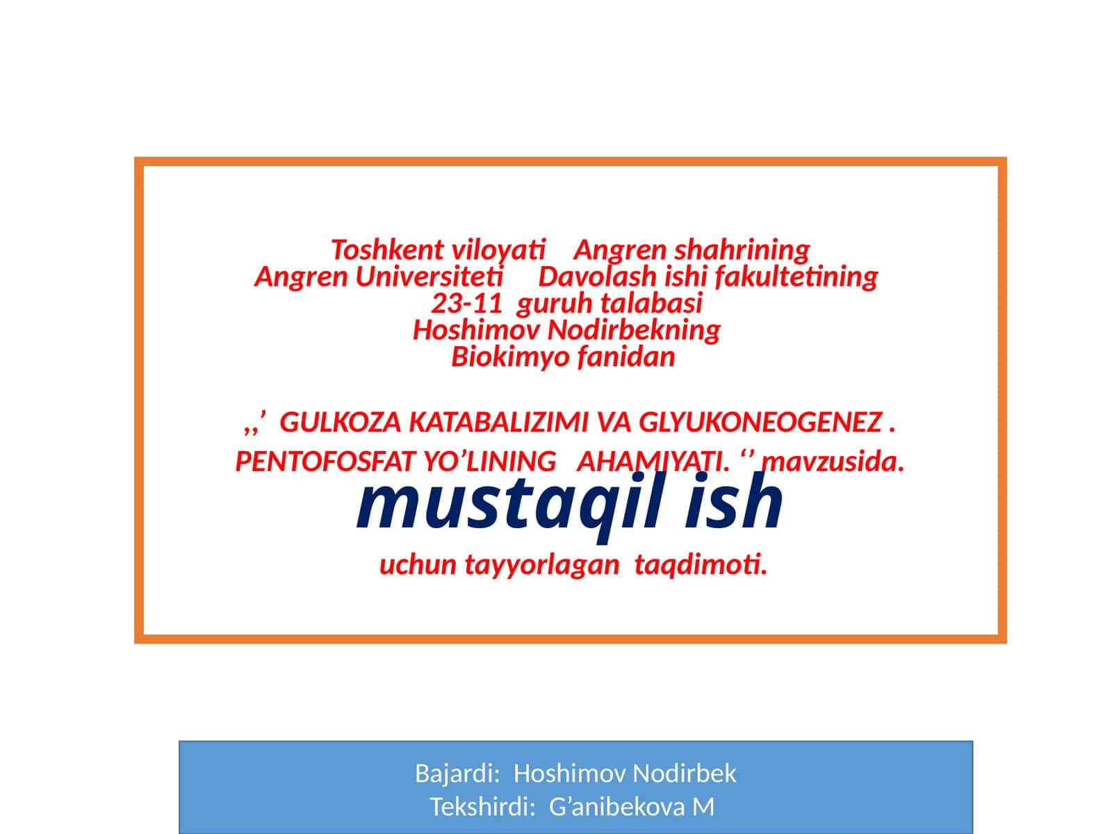 GLIKOGEN SINTEZI 1