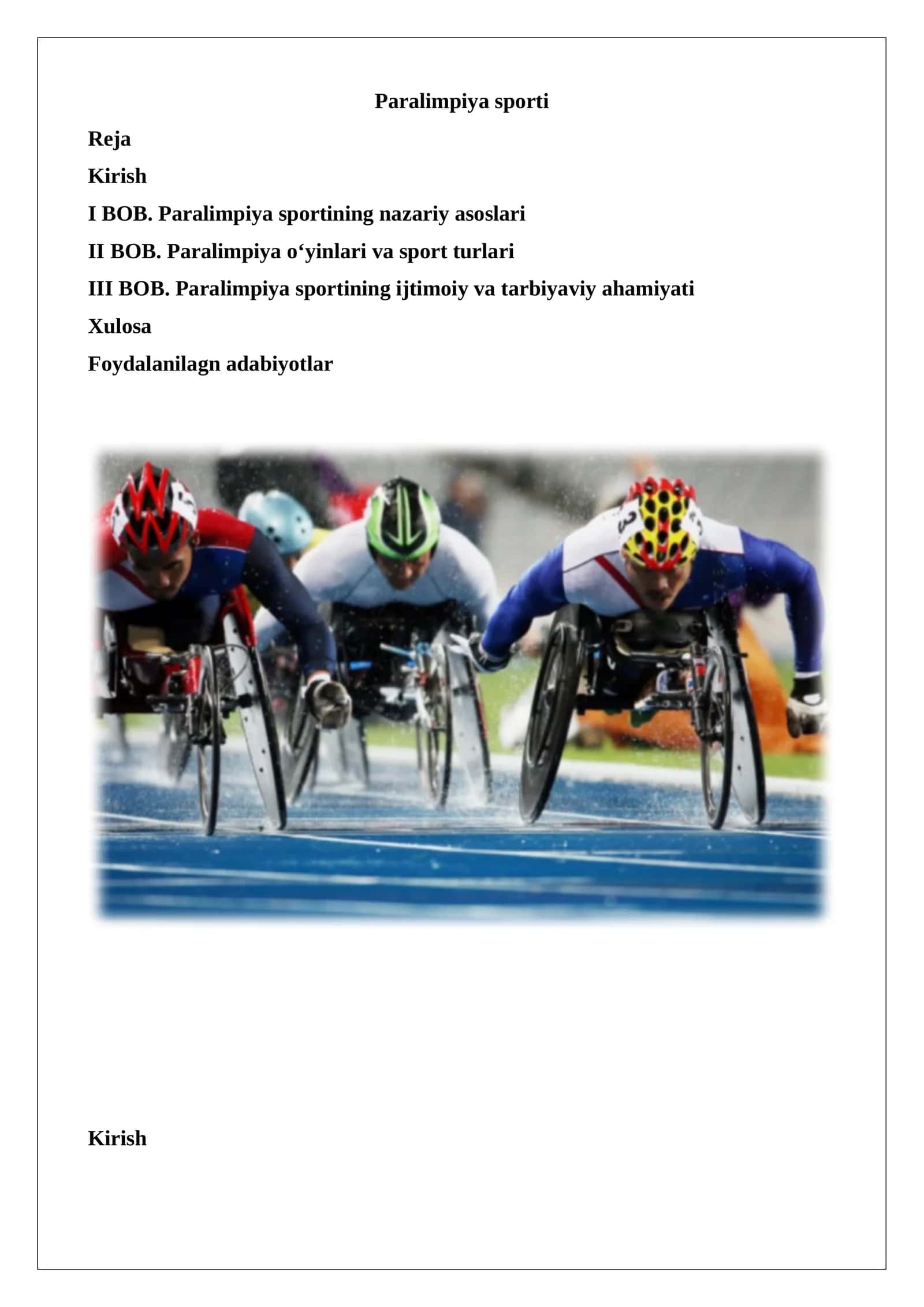 Paralimpiya sporti 1