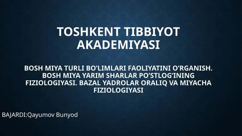Miyachafiziologiyasi 1