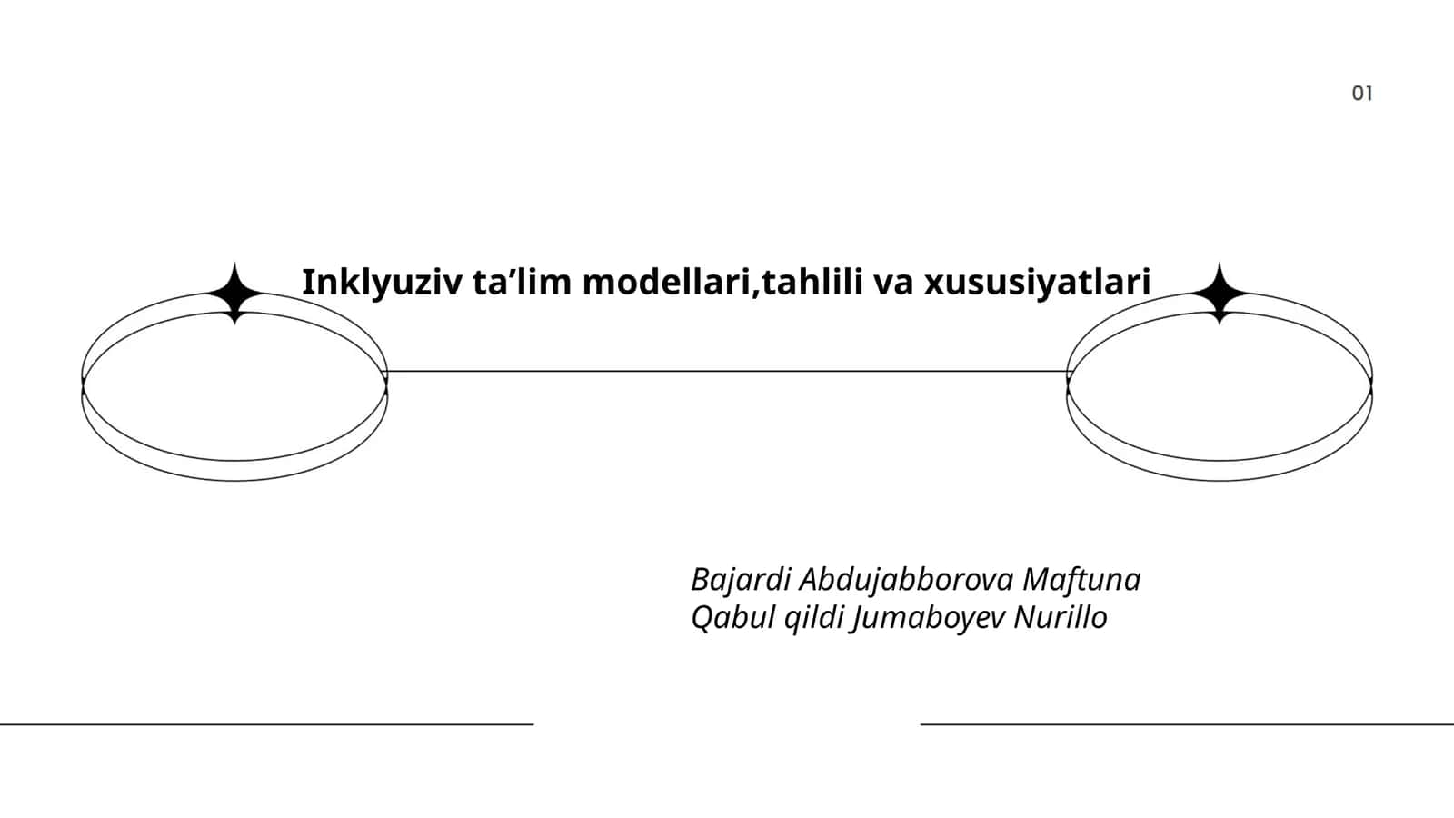 Inklyuziv taʼlim modellari,tahlili va xususiyatlari 1