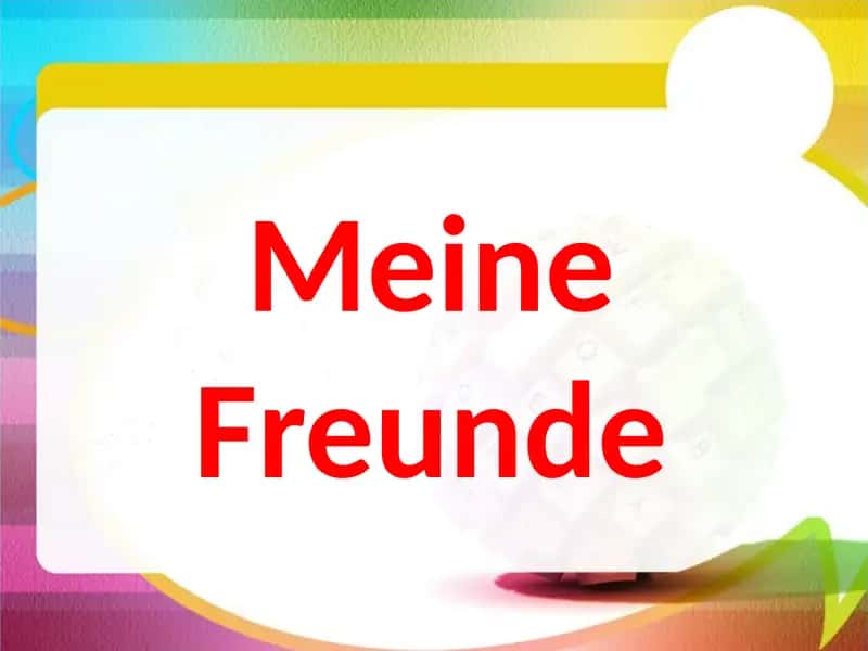 Meine Freunde 1