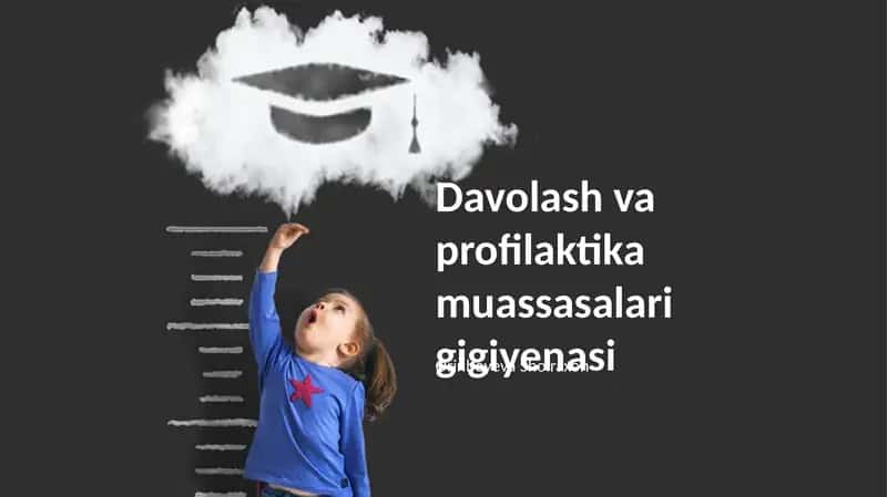 Davolash va profilaktika muassasalari gigiyenasi 1
