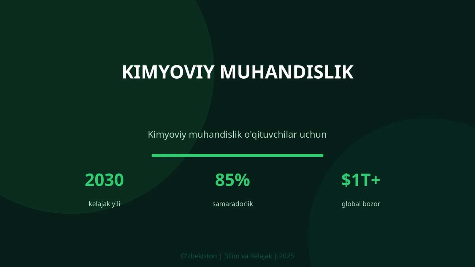 Kimyoviy muhandislik 1