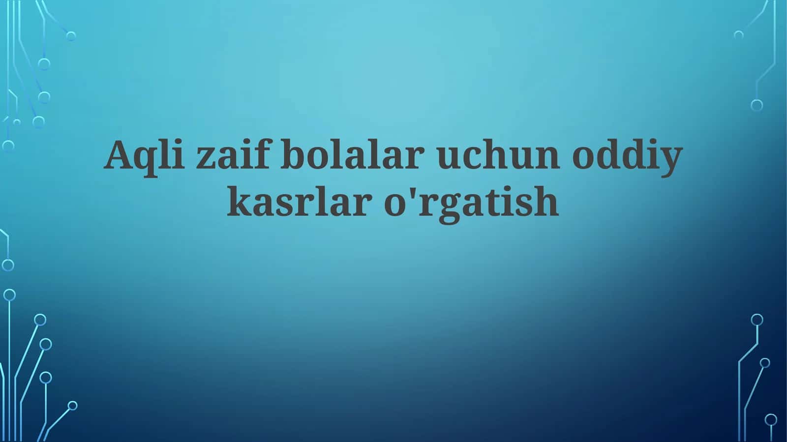 Oddiy kasrlarni tushuntirish usullari 1