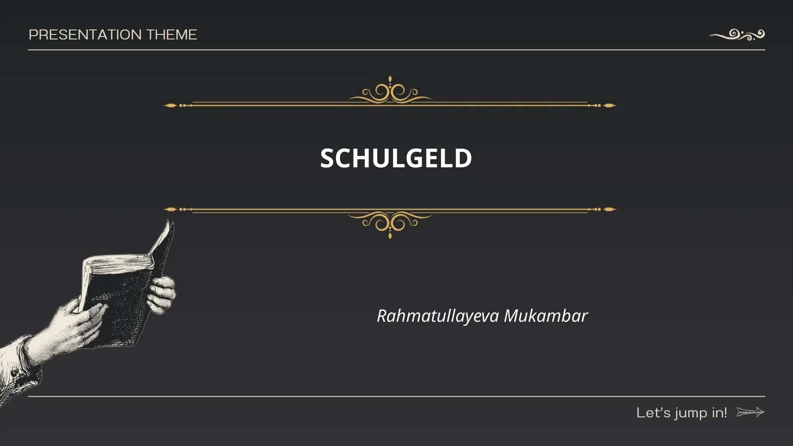 SCHULGELD 1