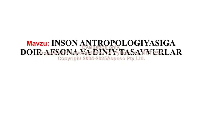 Тарихий антропология 2024 1