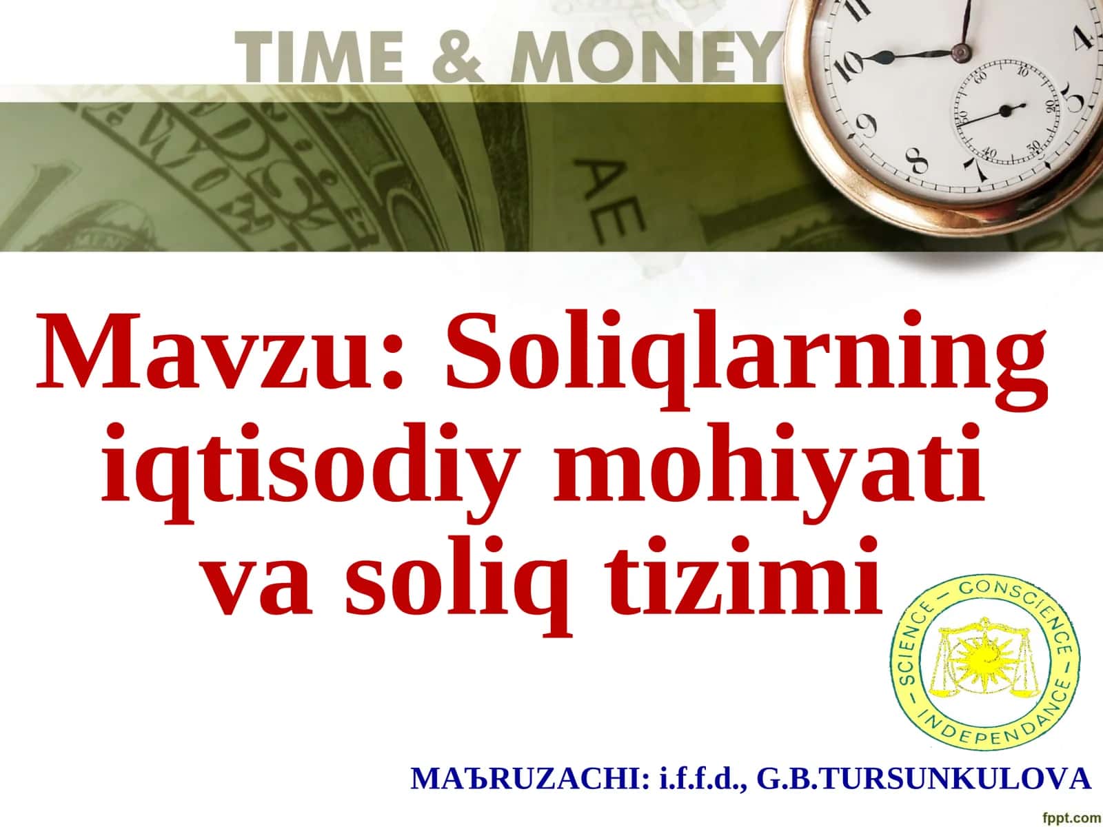Soliqlarning iqtisodiymohiyati va soliqtizimi 1