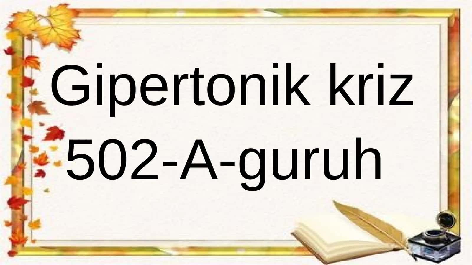 Gipertonikkriz 1