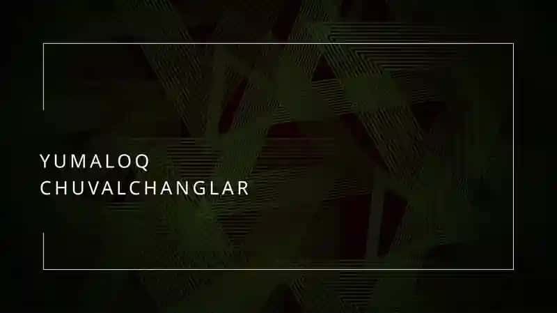 Yumaloq chuvalchanglar
