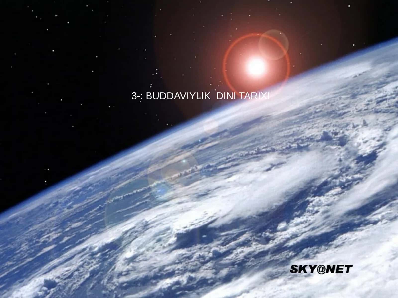 BUDDAVIYLIK DINI TARIXI 1