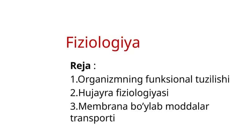 Fiziologiya 1